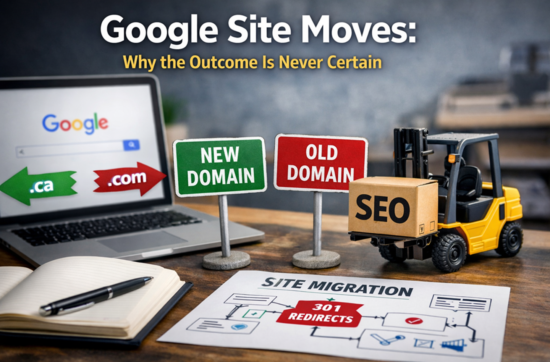 Google Site Moves