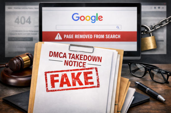 Fake DMCA Takedowns