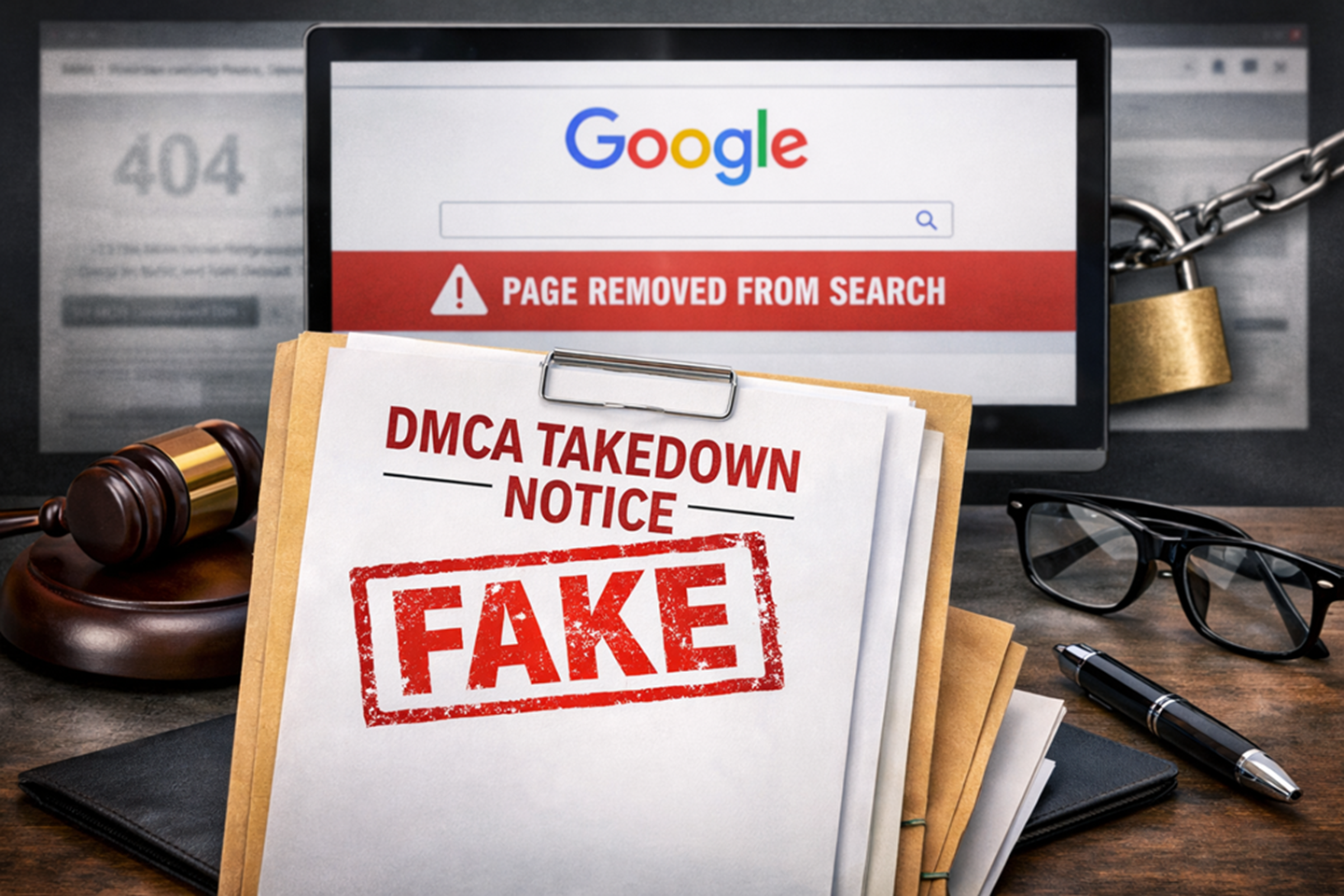 Fake DMCA Takedowns