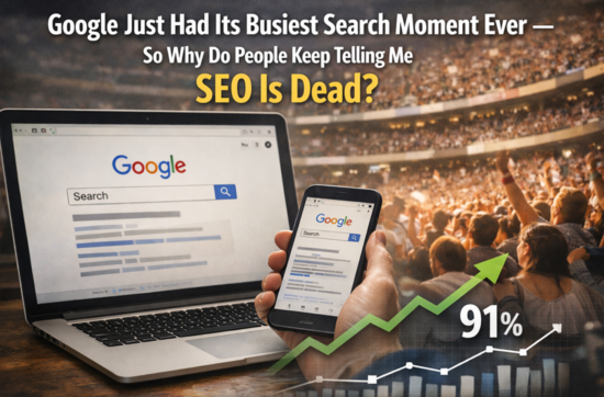 google had busiest moment ever