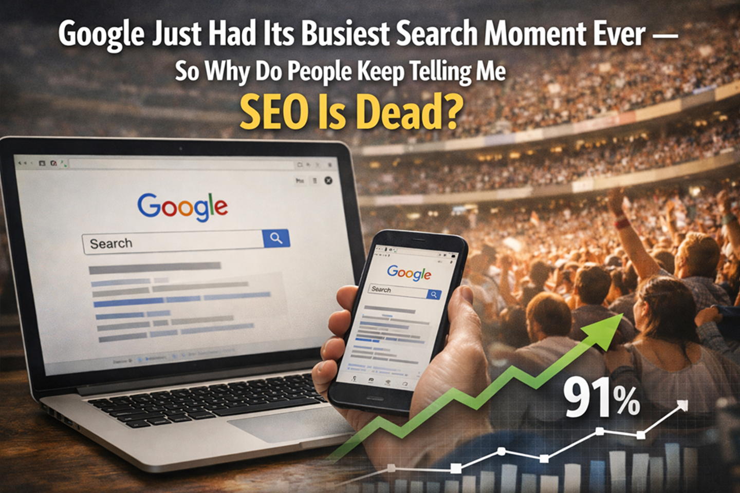 google had busiest moment ever